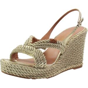 Kate Spade Metallic Gold Wedge Sandals

please message before purchasing !!!